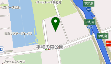 ガシャポンのデパートBIG FUN平和島店の地図画像