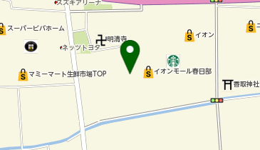 ガシャポンガチャガチャの森イオンモール春日部店の地図画像