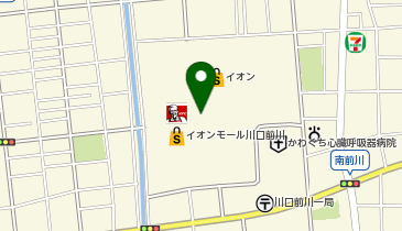 ガシャポンガチャガチャの森イオンモール川口前川店の地図画像