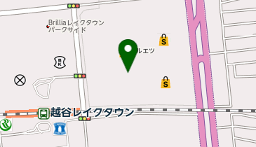 ガシャポンガチャガチャの森イオンレイクタウンkaze店の地図画像
