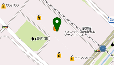 ガシャポンガチャガチャの森イオンモール幕張新都心店の地図画像