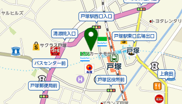 ガシャポンガシャココ東急プラザ戸塚の地図画像