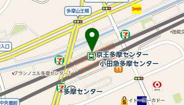 ガシャポンガシャココ京王多摩センターSCの地図画像