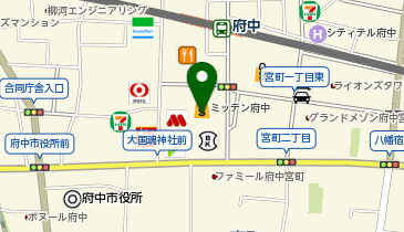 ガシャポンカプセルラボ MitteN府中店の地図画像