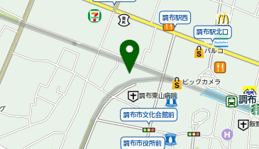 ガシャポンガシャココトリエ京王調布の地図画像