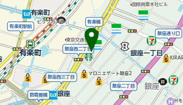 ガシャポン#C-pla銀座マロニエゲートの地図画像