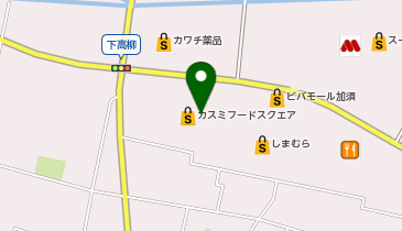 ガシャポンバンダイオフィシャルショップビッグワンTSUTAYA加須店の地図画像