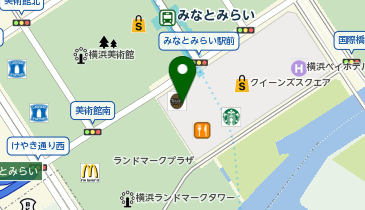 ガシャポンバンダイオフィシャルショップみなとみらい東急スクエア店の地図画像