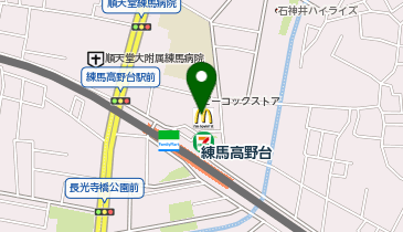 ガシャポン本屋さんのガシャポンのデパート文教堂練馬高野台店の地図画像