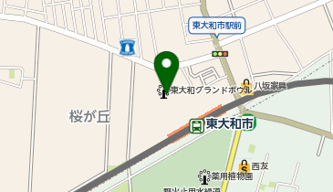 ガシャポンバンダイオフィシャルショップBIGBOX東大和店の地図画像