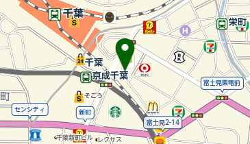 ガシャポンガチャガチャの森ビックカメラ千葉駅前店の地図画像