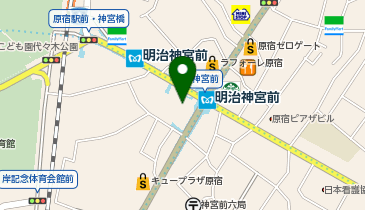 ガシャポン#C-pla東急プラザ原宿ハラカドの地図画像