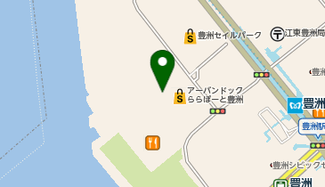 ガシャポンガシャココアーバンドックららぽーと豊洲の地図画像
