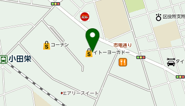 ガシャポンカプセルパークイトーヨーカ堂川崎店の地図画像