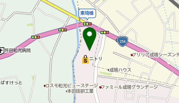 ガシャポンニトリ成増店の地図画像