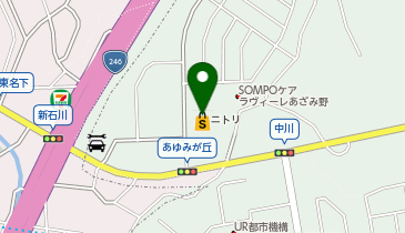 ガシャポンニトリ港北ニュータウン店の地図画像