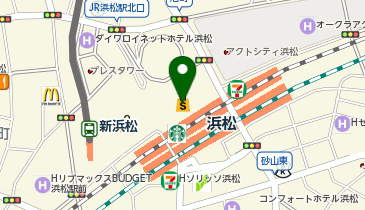 #C-pla 浜松メイワン店の地図画像