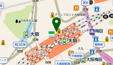 #C-pla LUCUA大阪店の地図画像