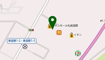 #C-pla イオンモール札幌苗穂店の地図画像