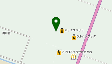 #C-pla マックスバリュ滝川店の地図画像