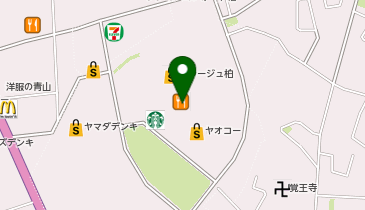#C-pla モラージュ柏店の地図画像