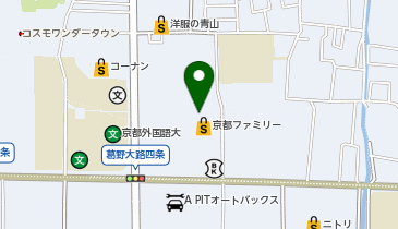 #C-pla 京都ファミリー店の地図画像