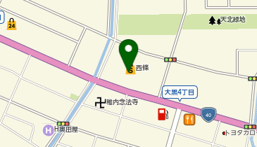 #C-pla 西條稚内店の地図画像