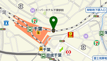 #C-pla ペリエ千葉店の地図画像