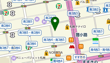 #C-pla 狸小路4丁目店の地図画像