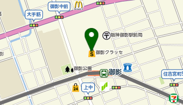 #C-pla 御影クラッセ店の地図画像