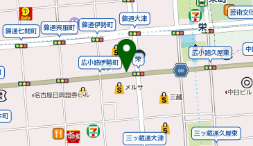 #C-pla 名古屋サカエチカ店の地図画像