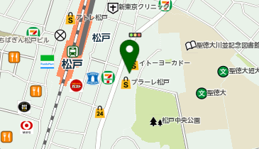 #C-pla プラーレ松戸店の地図画像
