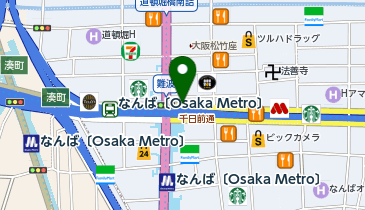 #C-pla ekimoなんば店の地図画像