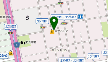 #C-pla 東光ストア北栄店の地図画像