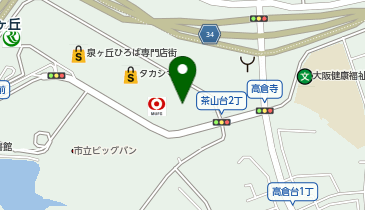 #C-pla パンジョ大阪店の地図画像
