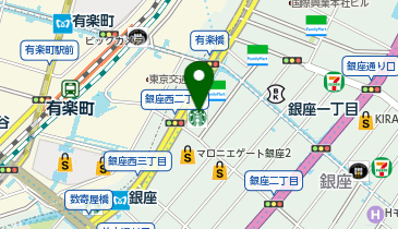#C-pla マロニエゲート銀座1店の地図画像