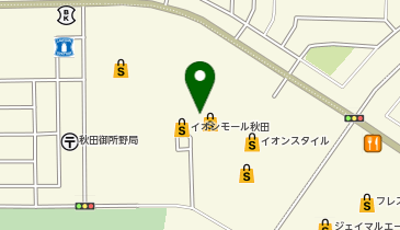 #C-pla イオンモール秋田店の地図画像
