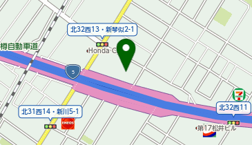 #C-pla マックスバリュ北32条店の地図画像