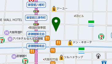 #C-pla 大阪心斎橋筋南店1号館の地図画像