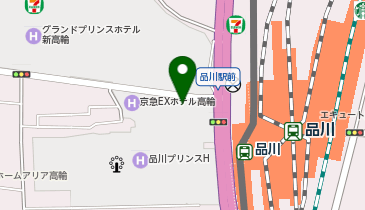 #C-pla ウィング高輪店の地図画像