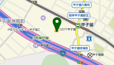 #C-pla コロワ甲子園店の地図画像