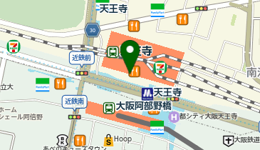 #C-pla 天王寺MIO店の地図画像