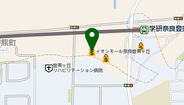 #C-pla イオンモール奈良登美ケ丘店の地図画像