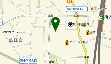 #C-pla エミテラス所沢店の地図画像