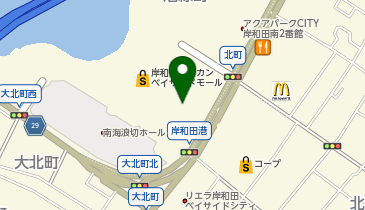 #C-pla 岸和田カンカンベイサイドモールEAST店の地図画像
