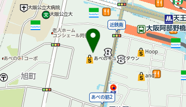 #C-pla あべのキューズモール店の地図画像