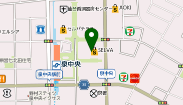 #C-pla 仙台SELVA店の地図画像