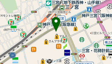 #C-pla 三宮駅前店の地図画像