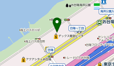 #C-pla デックス東京ビーチ店の地図画像
