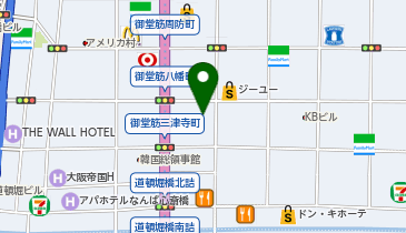 #C-pla 大阪心斎橋筋店の地図画像